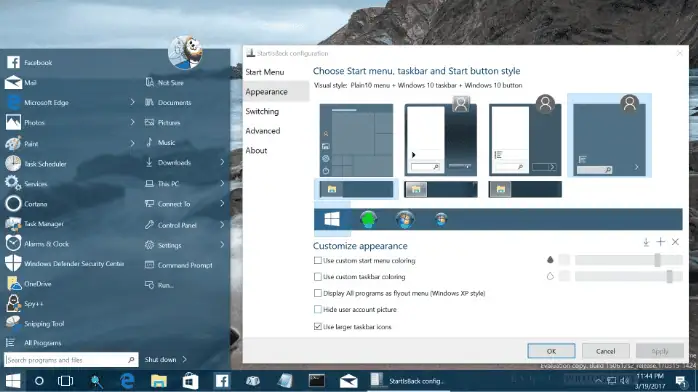 برنامج StartIsBack